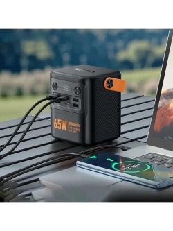 Повербанк с быстрой зарядкой Внешний аккумулятор 80000 mAh