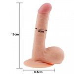 Ультрамягкий фаллоимитатор Lovetoy (19,5×3,9 см)