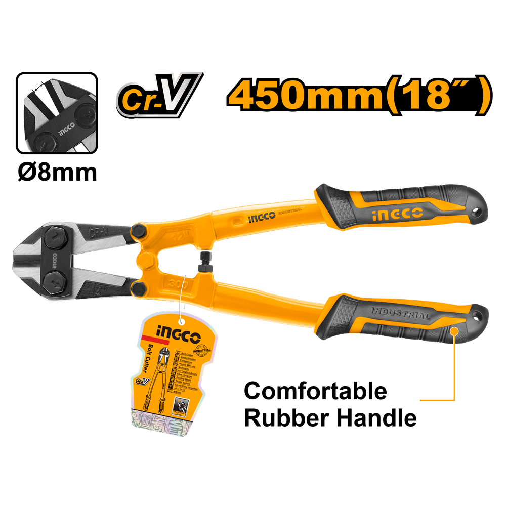 Болторез INGCO HBC0818 INDUSTRIAL 450 мм Болторез INGCO HBC0818 INDUSTRIAL 450 мм