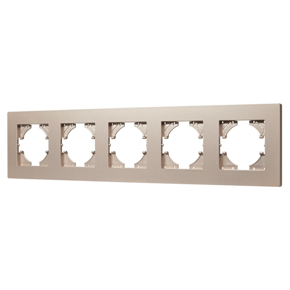Рамка пластиковая FRM-PERIO-PL-5-GD (Arlight, -) 049765