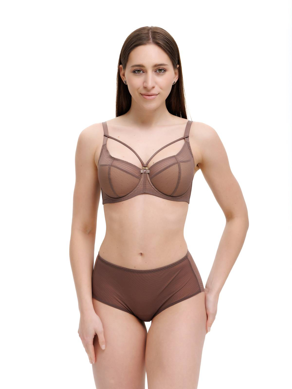 Трусы слипы с высокой линией талии ZE:BRA_774570