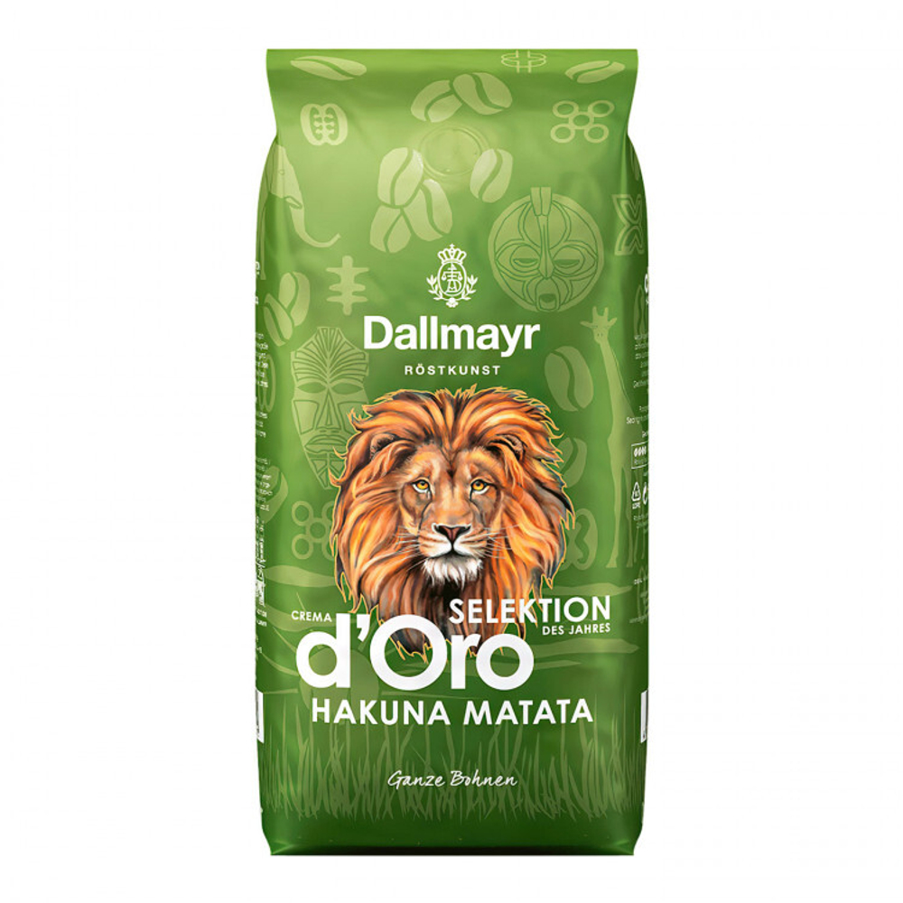 купить Кофе в зернах Dallmayr Crema d'Oro Selektion Hakuna Matata, 1 кг (Даллмайер)