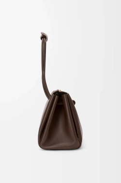Loewe Большая сумка Madrid из мягкой телячьей кожи, темно-каштановый