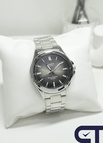 Casio MTS-RS100D-1A — мужские часы с солнечным питанием