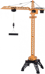 Радиоуправляемый башенный кран HUI NA TOYS масштаб 1:14 2.4G - HN1585 , обновленная с Lion аккумулятором