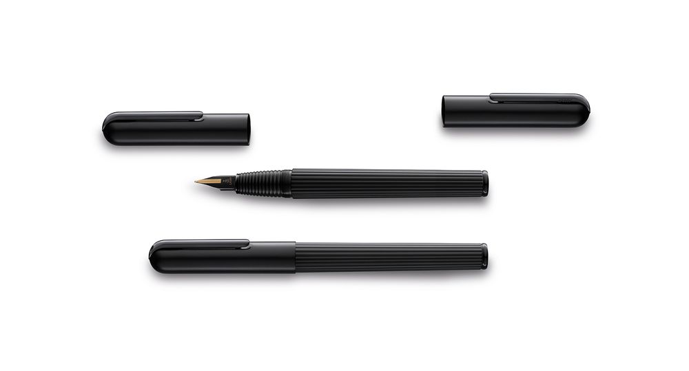 Перьевая ручка Lamy Imporium 092 черная PVD перо EFg (4027932) 2