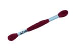 Мулине Gamma 100% хлопок, цв.0410 т-бордовый, 24 мотка по 8 метров
