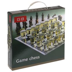 GAEM Игра настольная (питейная) "Шахматы", L27 W27 H4 см