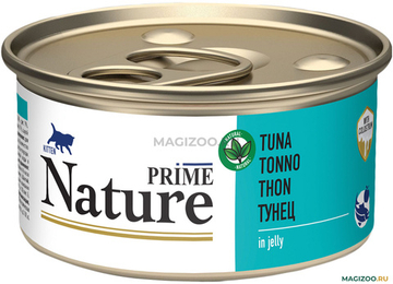 PRIME NATURE ж/б 85гр в желе Тунец д/КОТЯТ