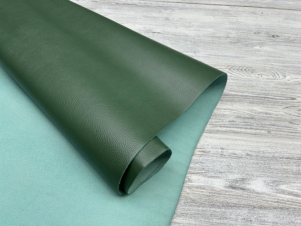 Лакшери цв. Зеленый / Luxury Tannery Verde Guanto, толщ. 1,4-1,6 мм, натуральная кожа
