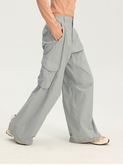 WMNS Штаны Nothomme Monterest Wide-Leg Cargo серый