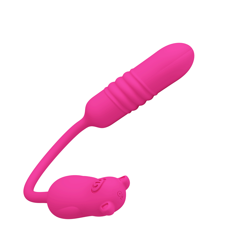 Розовый стимулятор 24,5см Pretty Love Nobikuma BI-300011