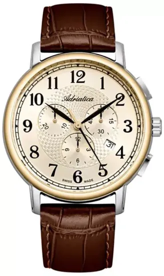 Мужские швейцарские часы Adriatica A8256.2221CH