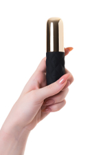 Вибромассажер Satisfyer Mini Lovely Honey черный золото 11,4 см