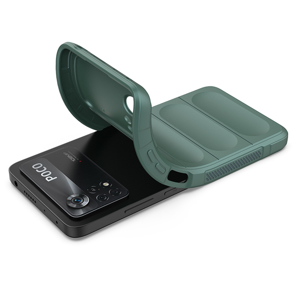 Противоударный чехол Flexible Case для Poco X4 Pro 5G