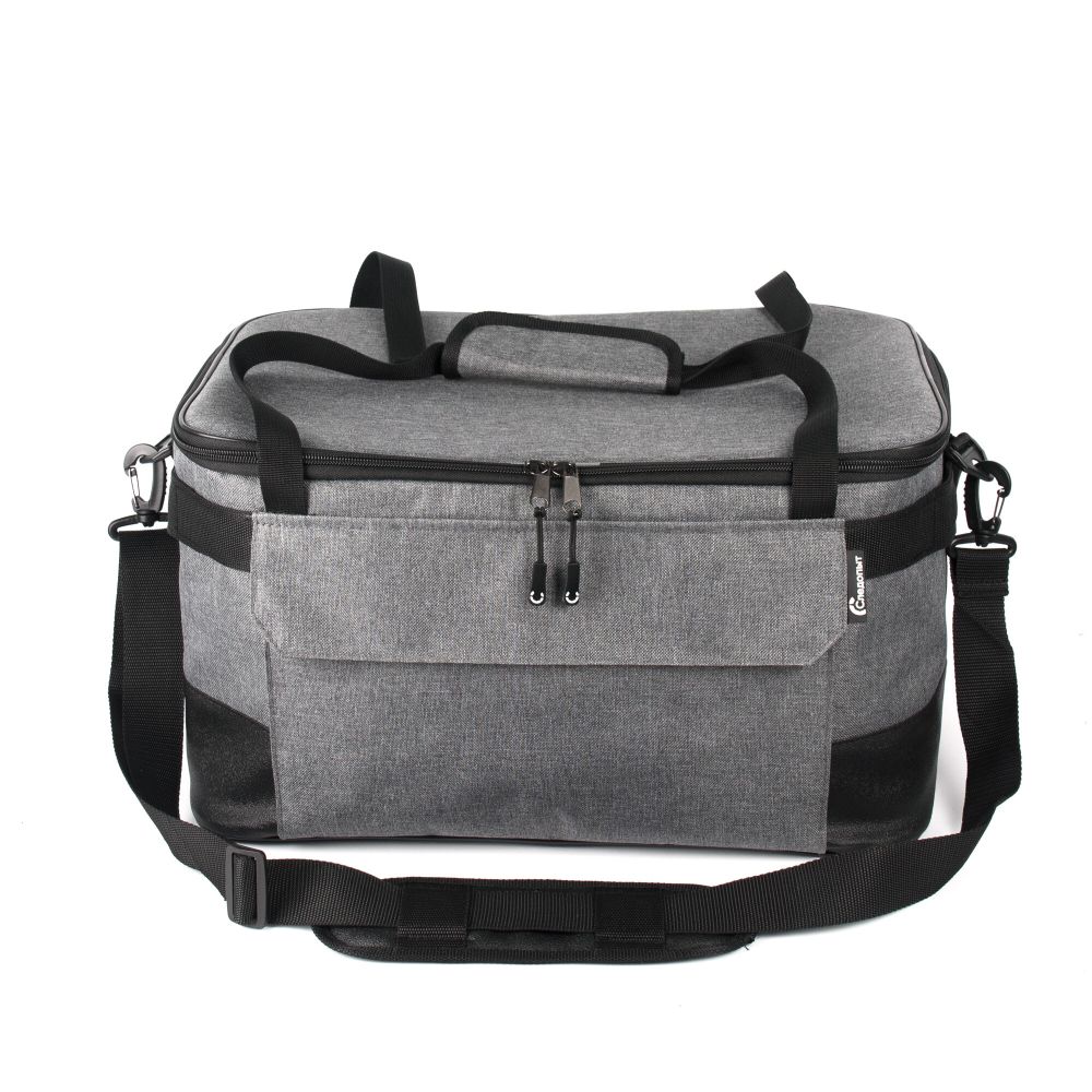Сумка изотермическая СЛЕДОПЫТ Gray Line Pro, 34 л, цв. серый меланж/4/