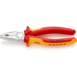 Плоскогубцы комбинированные хромированные 200 мм Knipex 03 06 200 SB