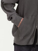 Мужская Толстовка Oval Globe Waffle Zip-up