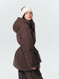 Повязка двухслойная букле женская