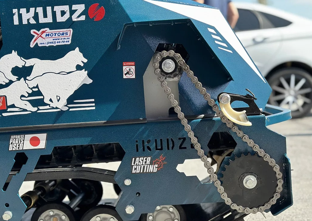 Мотобуксировщик IKUDZO TERRAIN LONG 1700/600 EKR20 (с реверсом)