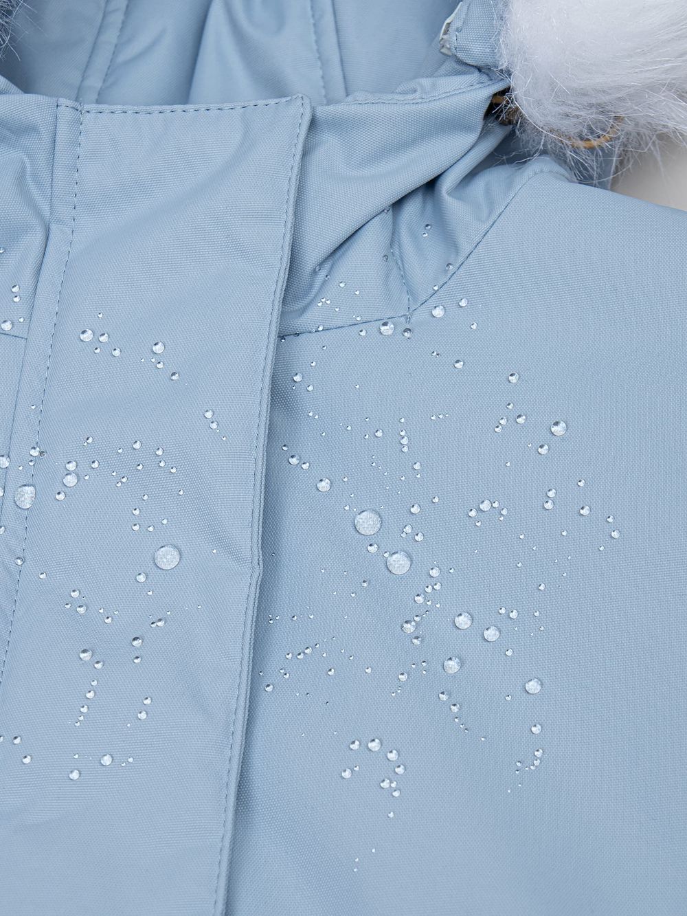 Парка зимняя на меху "Иней" 7+