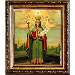 Святая мученица Параскева Пятница. Икона на холсте.
