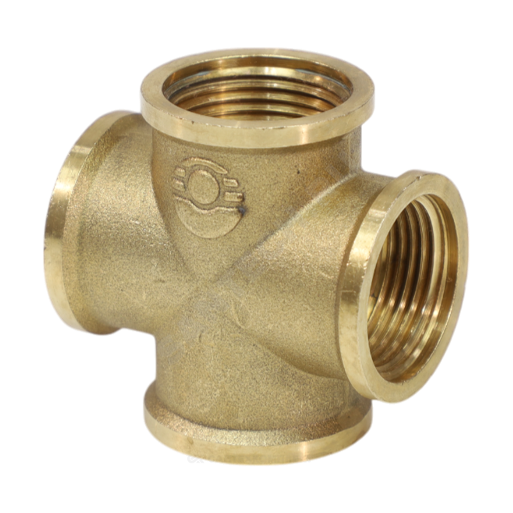 Крест латунь Ду 15 (1/2") ВР VALFEX VF.760.L.012