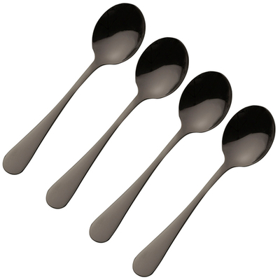Набор из 4 чайных ложек select grey