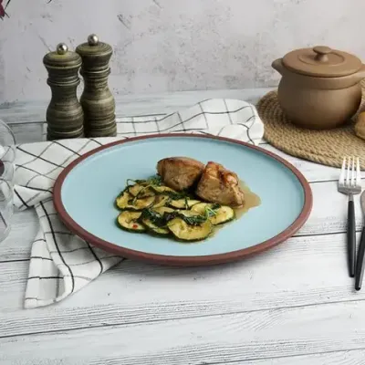 P.L. Proff Cuisine Blue Matt Brown Taiga