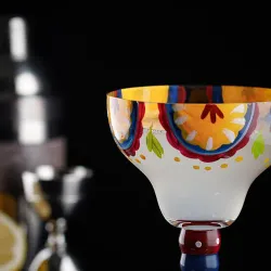 Рюмка коктейльная 365 мл "Rio" декор d 10,6 см h18,2 см Cocktail Week P.L. [6]