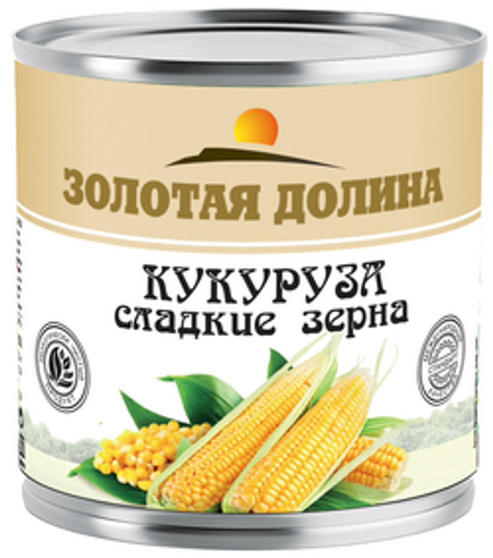 КУКУРУЗА ЗОЛОТАЯ ДОЛИНА 425мл ж/б (1х24)
