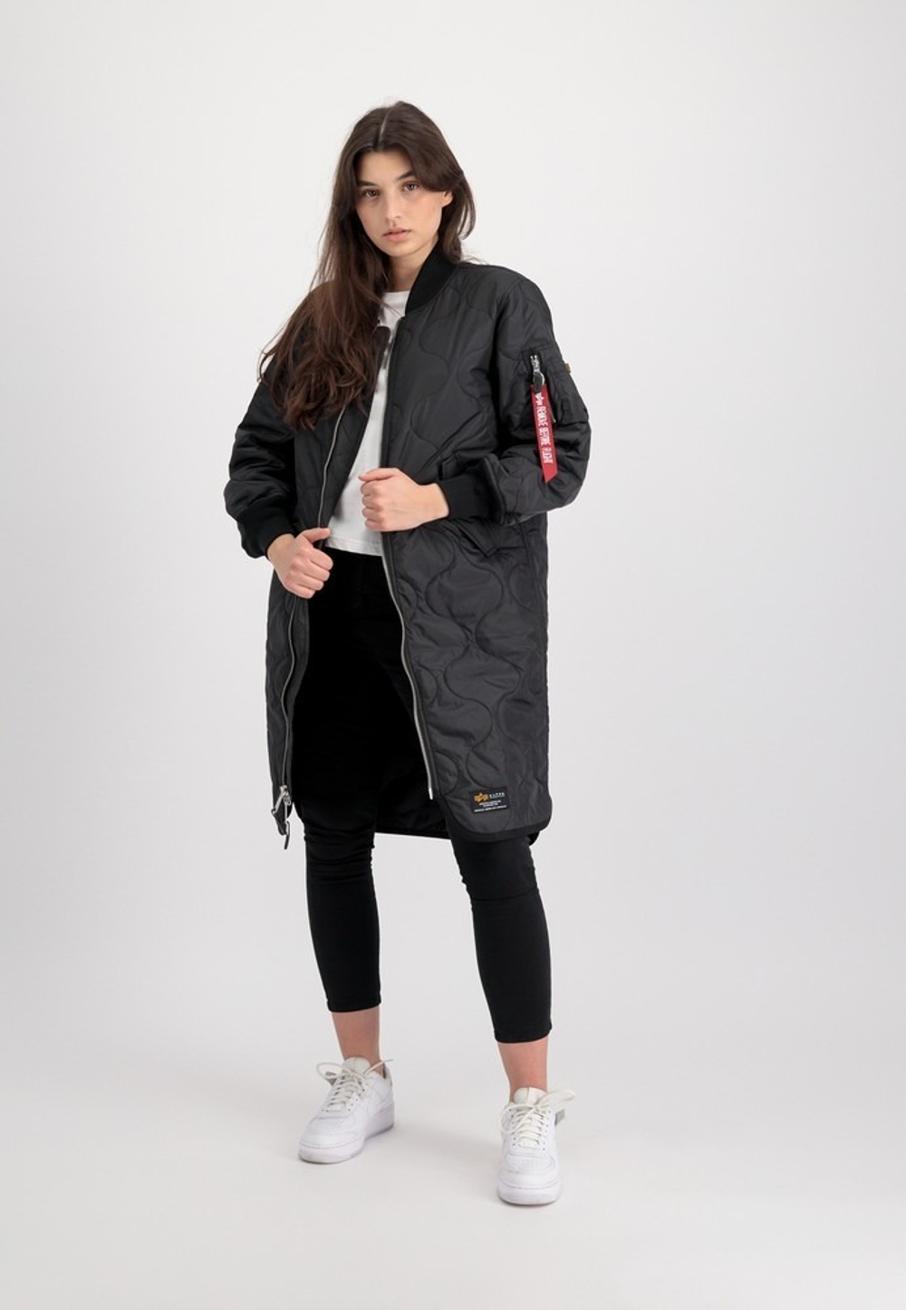 Куртка утепленная женская ALPHA INDUSTRIES MA-1 ALS Coat