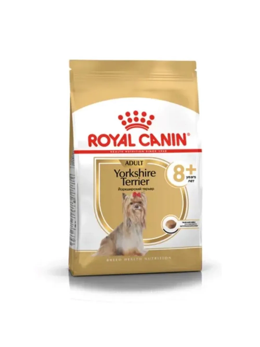 Yorkshire Terrier Ageing 8+ Корм для собак 1,5кг