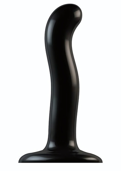 Черный фаллоимитатор-насадка Strap-On-Me P&G spot Dildo size S - 16,4 см. (Цвет: черный)