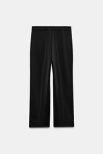 АТЛАСНЫЕ БРЮКИ ПРЯМОГО КРОЯ — ZARA