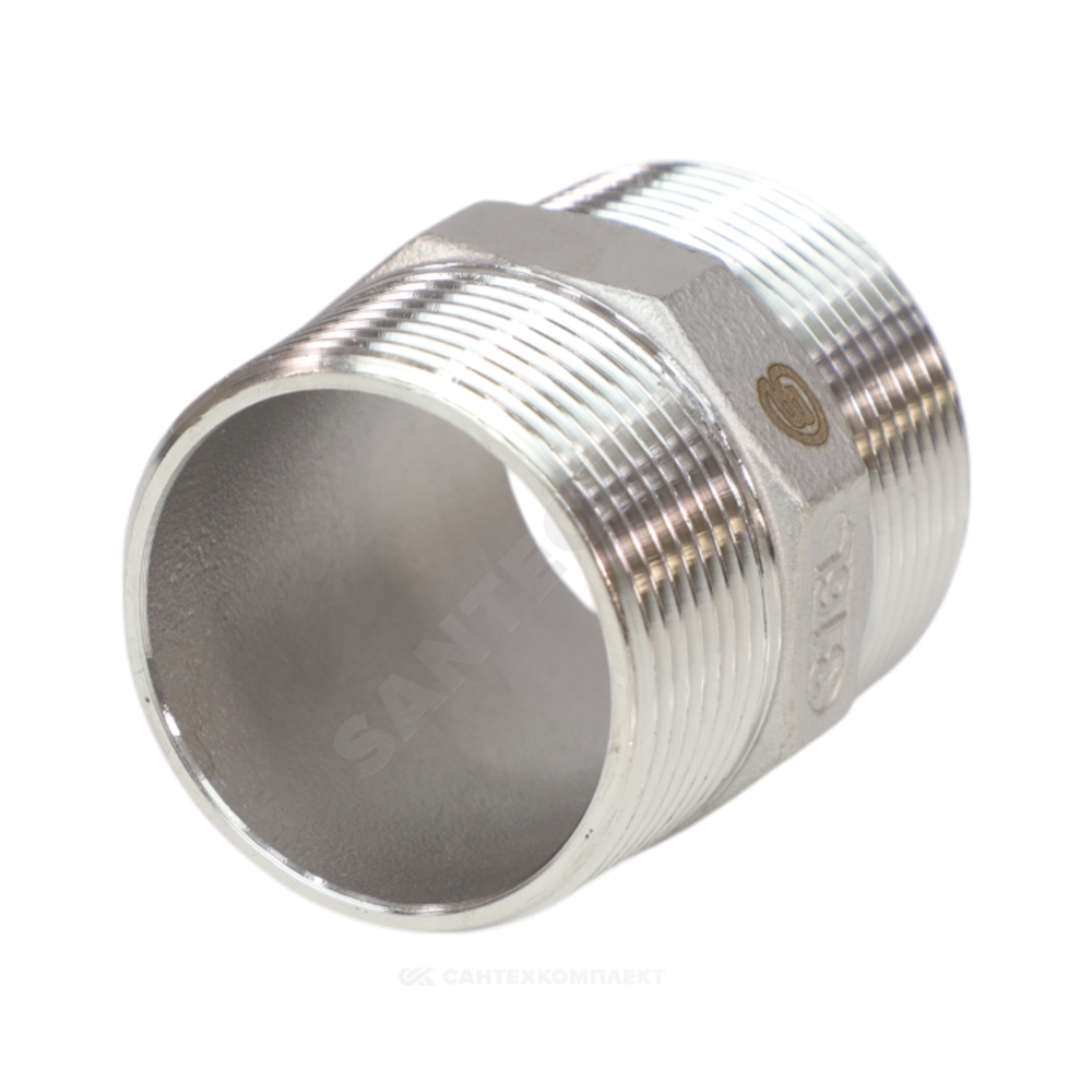 Ниппель сталь нерж Ду 20 (3/4") НР Benarmo