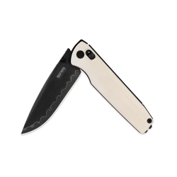 Нож складной SRM 258L-GT2 Terrier Black (140Cr Laminated, White G10)