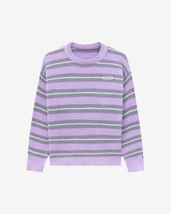 Свитер Soft Strips Фиолетовый