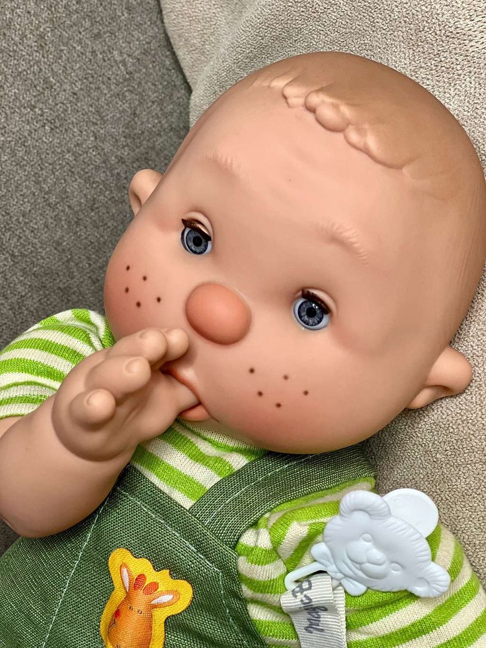 Кукла для девочки мягконабивная 38см Бамбо (65602)