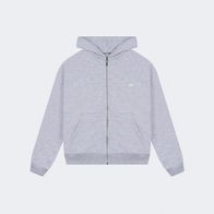 Худи UNIFORM HEAVY ZIP UNF, светло-серый меланж