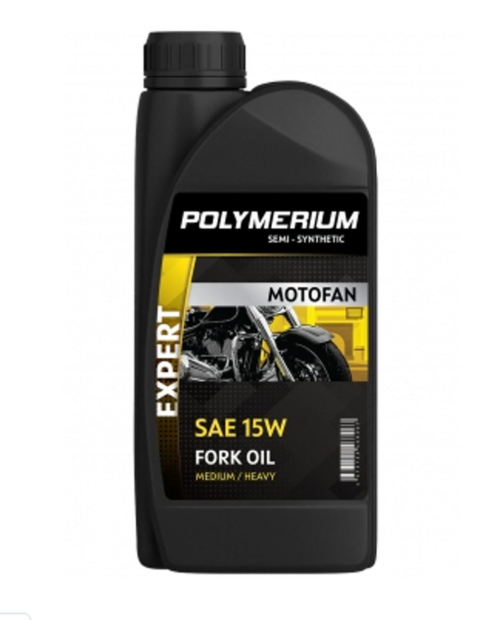 Масло вилочное 15W POLYMERIUM MOTOFAN FORK OIL EXPERT MEDIUM/HEAVY 1л