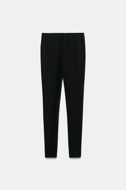ZARA ЛЕГИНСЫ С ПУГОВИЦАМИ, ЧЕРНЫЙ