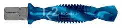 Комбинированный метчик Karnasch HSS-G с покрытием Blue-Tec, M3, арт. 20.1880.010