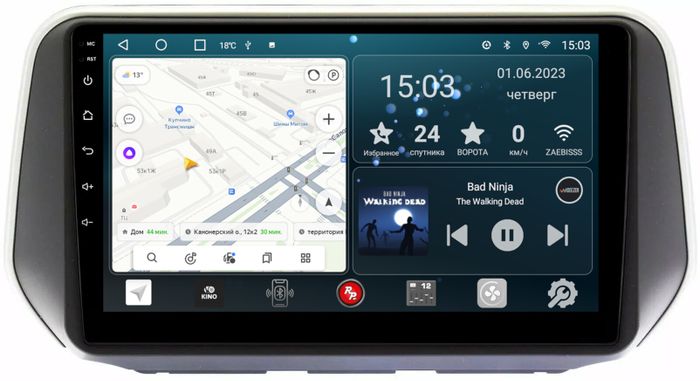 Магнитола для Hyundai Santa Fe 2018-2020 - Redpower 410 Android 10, Быстрая, CarPlay, SIM-слот