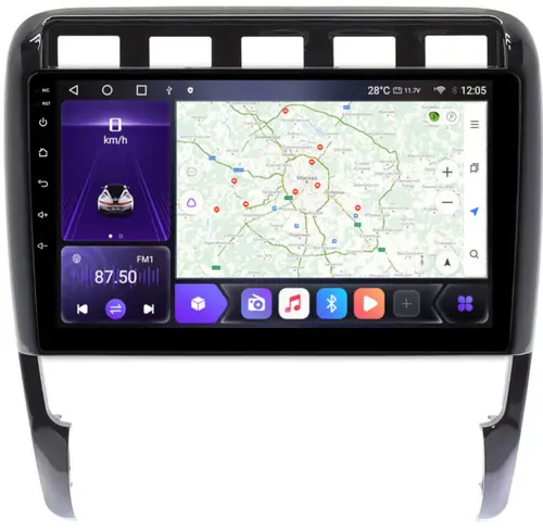 Магнитола для Porsche Cayenne 2002-2010 - Kuberg SF-9146FW IPS, Android 10, 4G SIM-слот