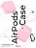 Чехол для Airpods 1/2 Gurdini прорезиненный soft touch Розовый