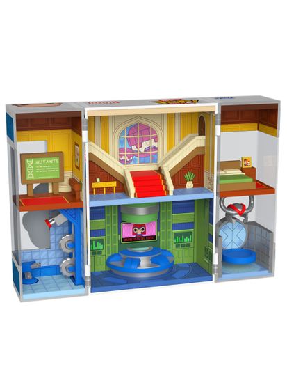 Фигурка Funko Bitty POP! Bitty Box Marvel X-Men The X-Mansion+2 Bitty POP! Professor X+Wolverine 91389
