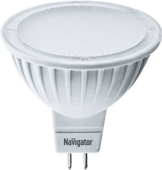 Лампа светодиодная Navigator MR16 220V GU5.3 7W 4000K 21865