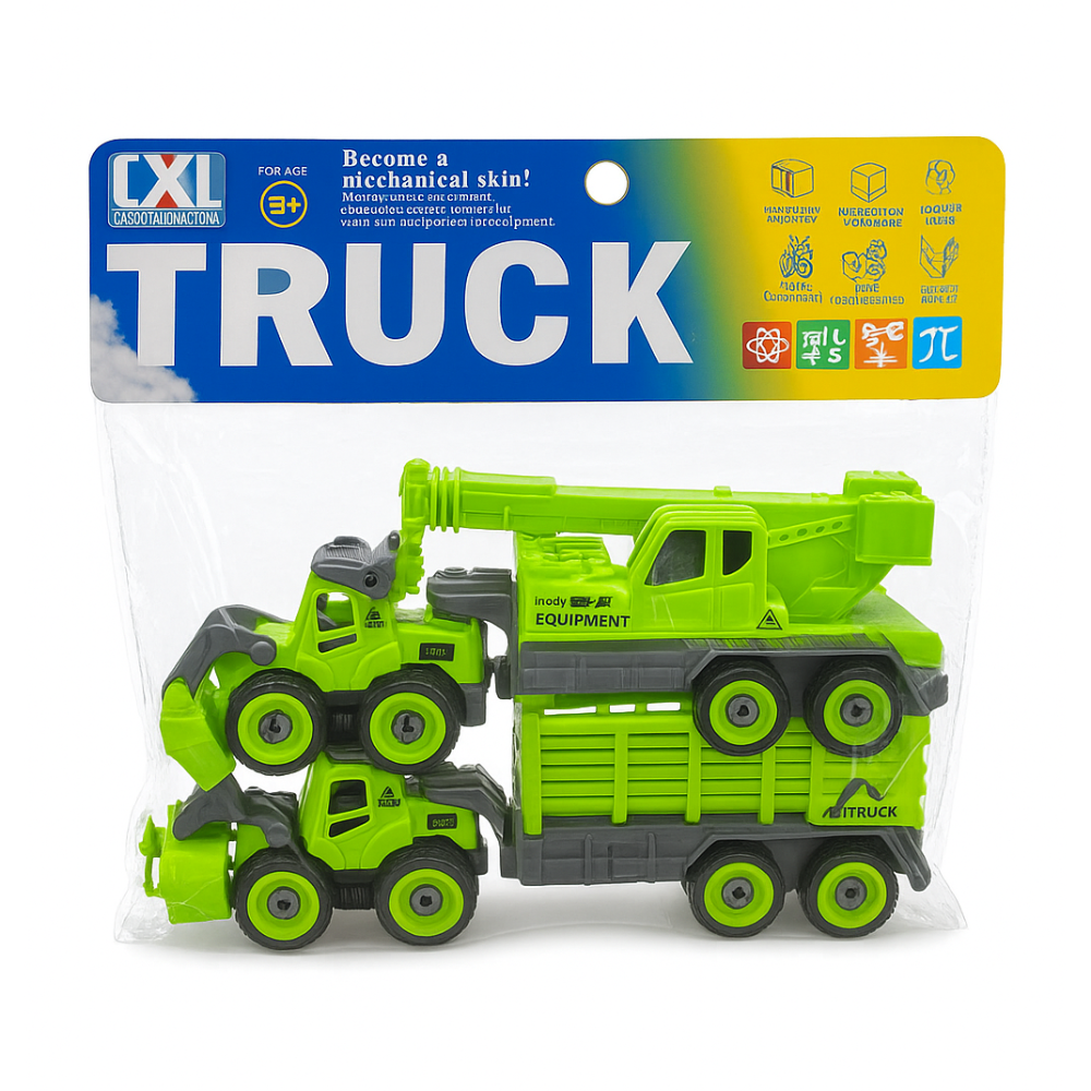 Конструктор винтовой с отверткой Truck