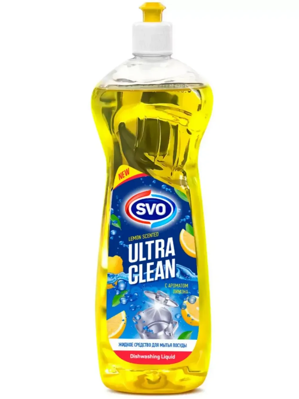 Гель для мытья посуды Svo Ultra Clean Лимон 750мл